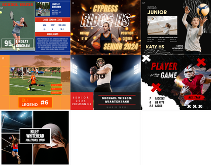 Athlete Keepsake Magnet (Small)