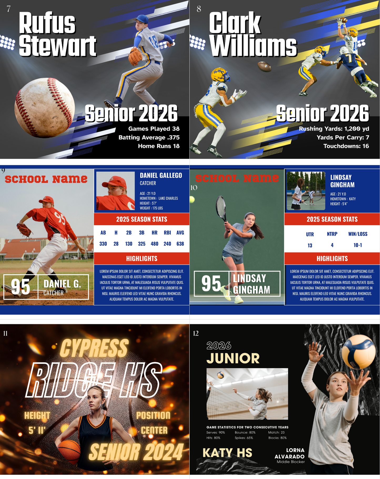 Athlete Keepsake Magnet (Large)