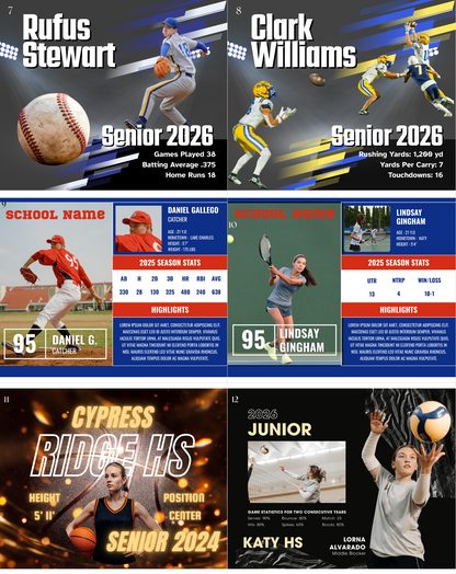 Athlete Keepsake Magnet (Large)