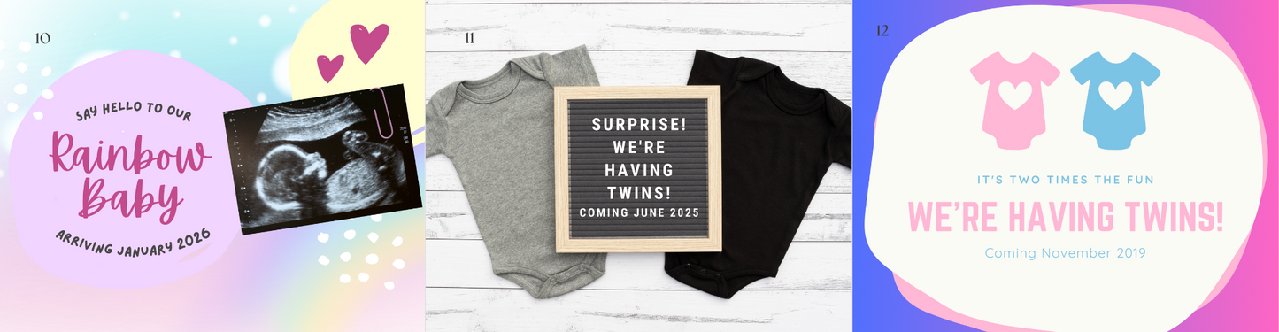 Pregnancy Announcement Magnet (Small)