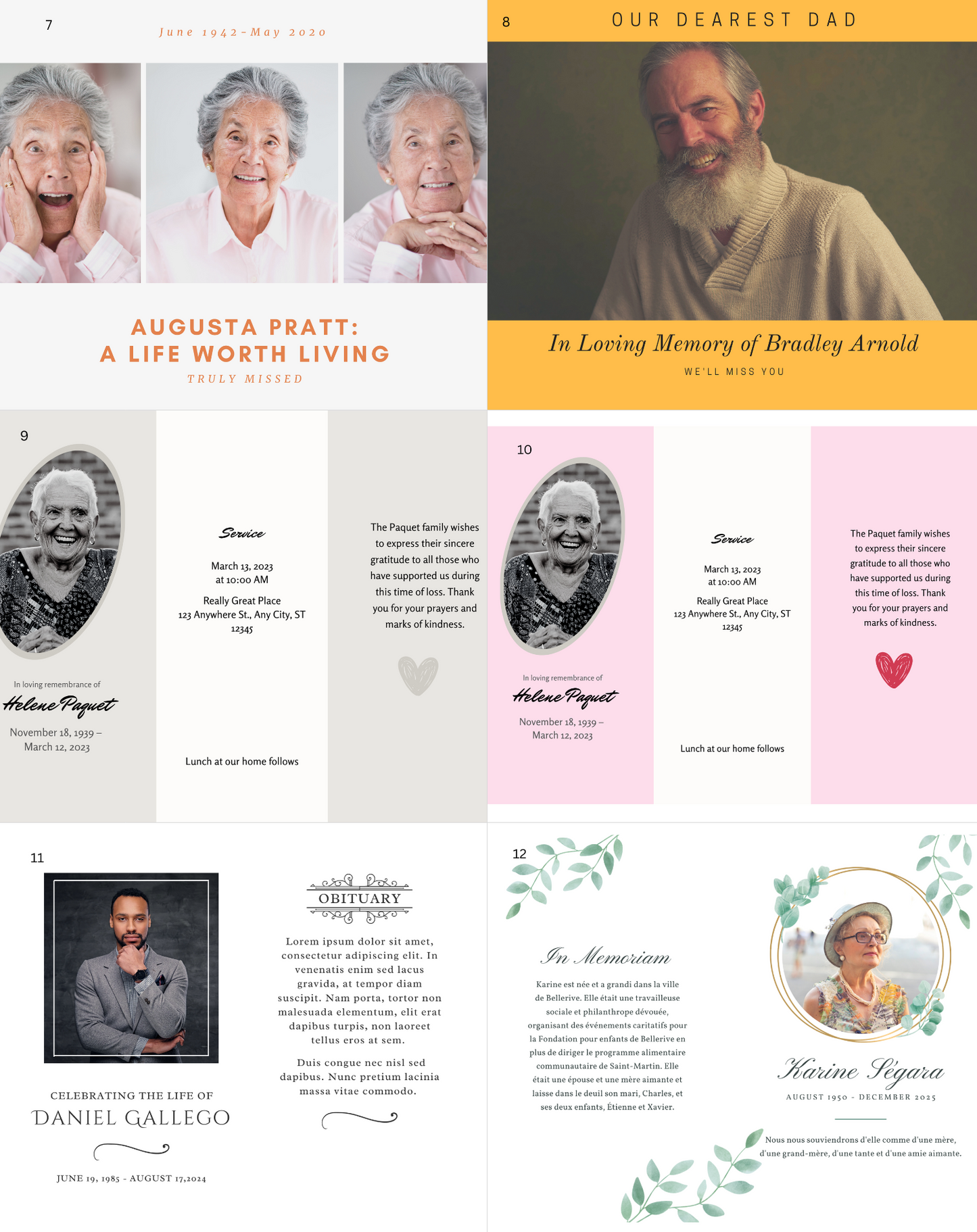 Celebration of Life Magnet (Large)