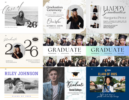 Graduation Announcement Magnet (Small)