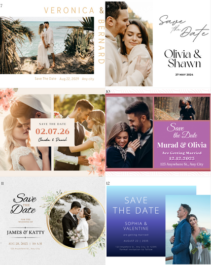 Save the Date Magnet (Large)