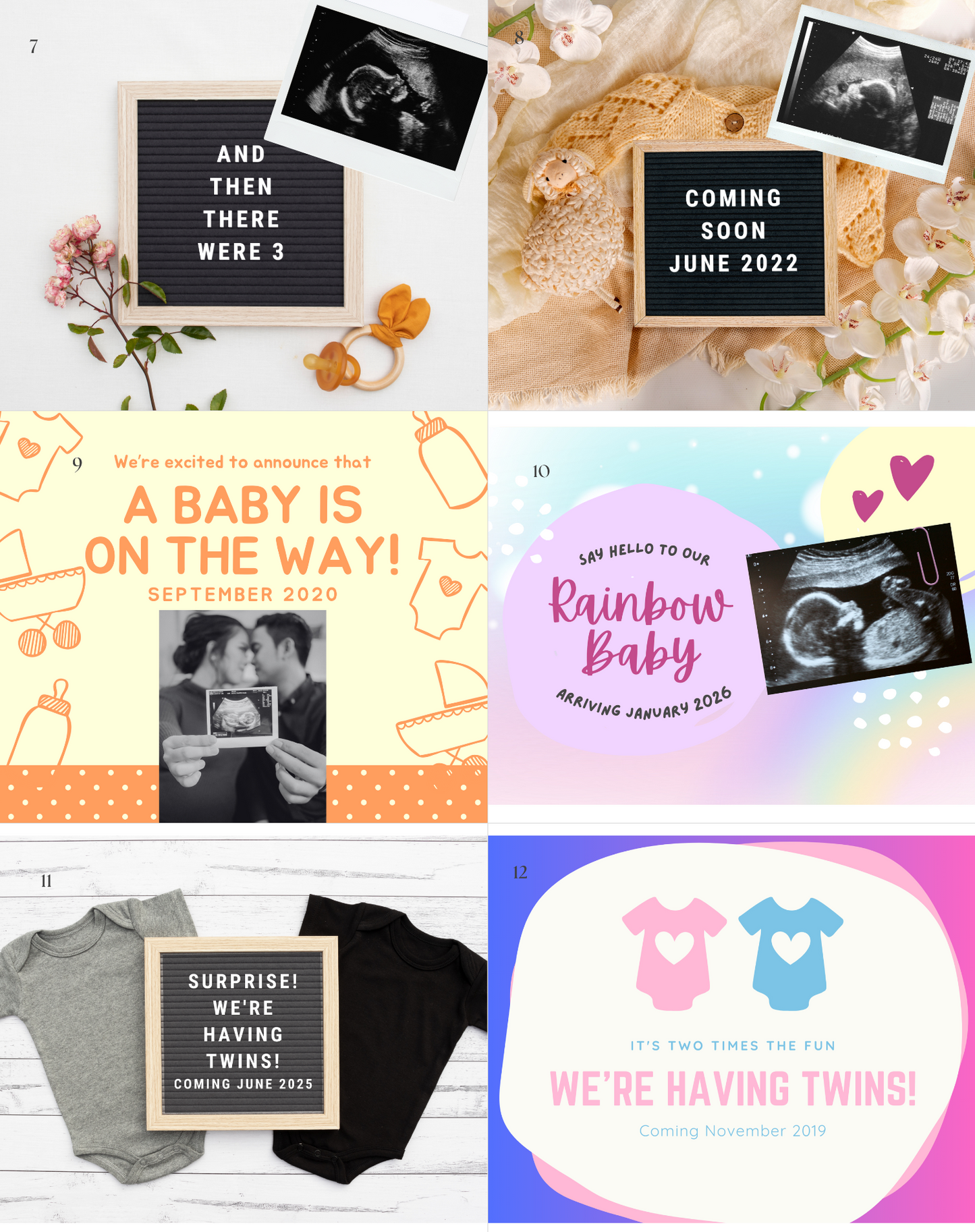 Pregnancy Announcement Magnet (Large)