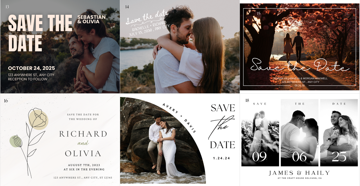 Save the Date Magnet (Small)