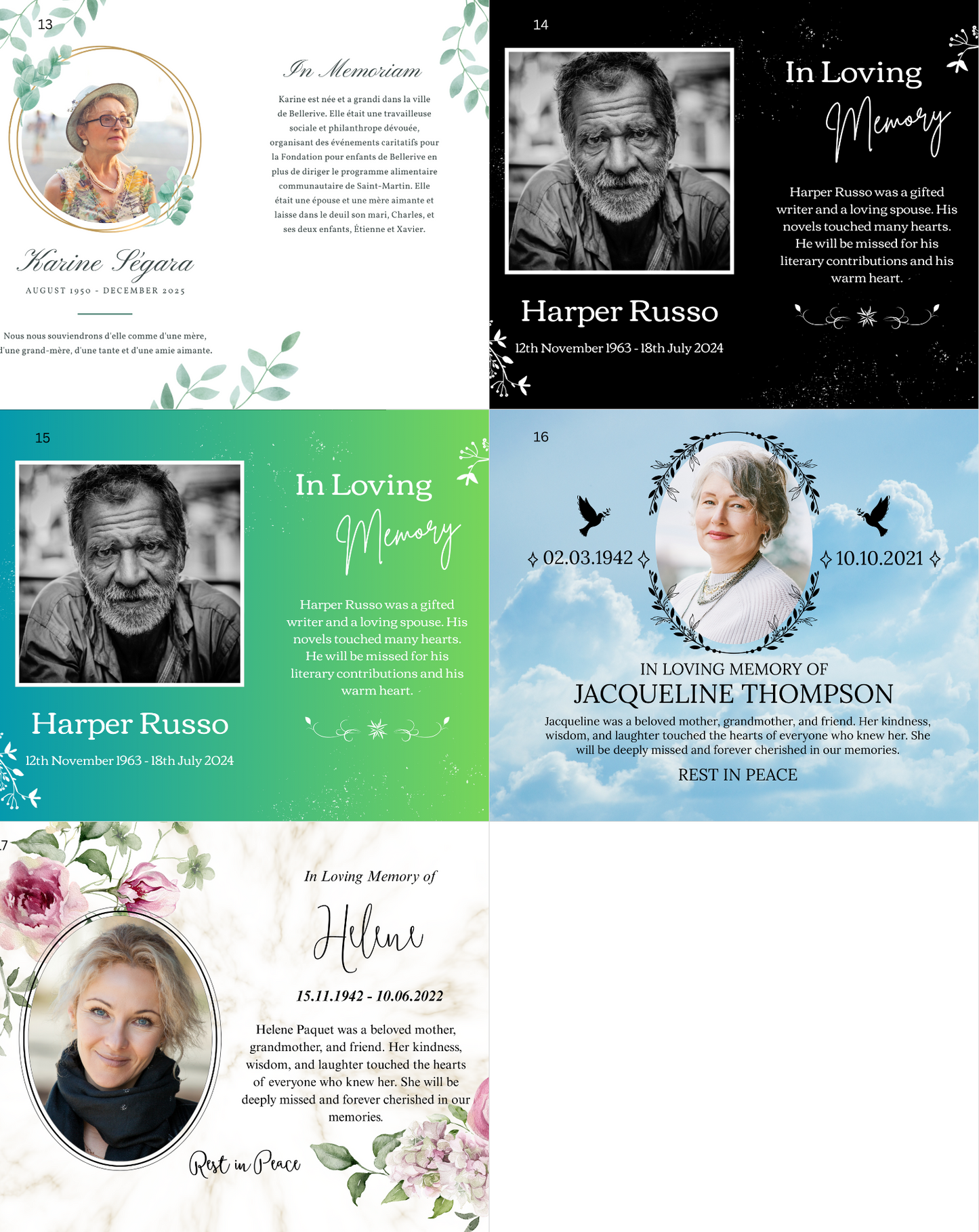 Celebration of Life Magnet (Large)