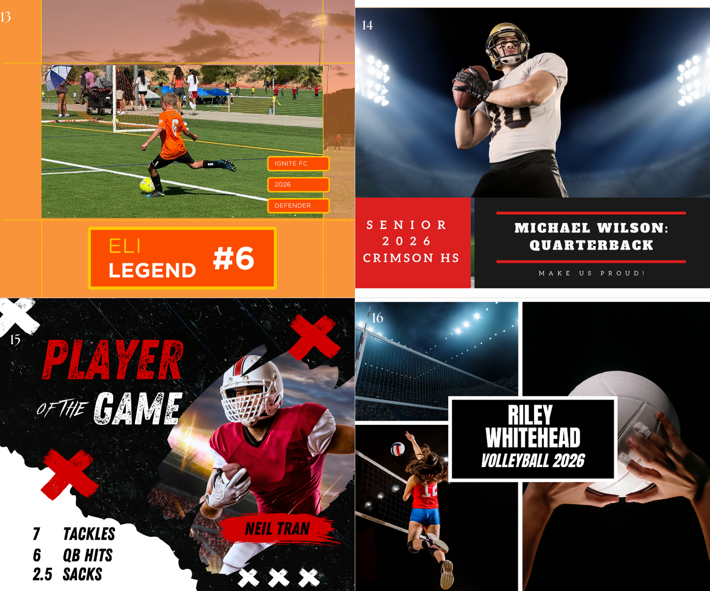 Athlete Keepsake Magnet (Large)