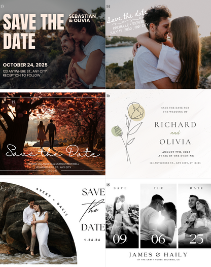 Save the Date Magnet (Large)