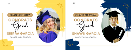 Graduation Announcement Magnet (Small)