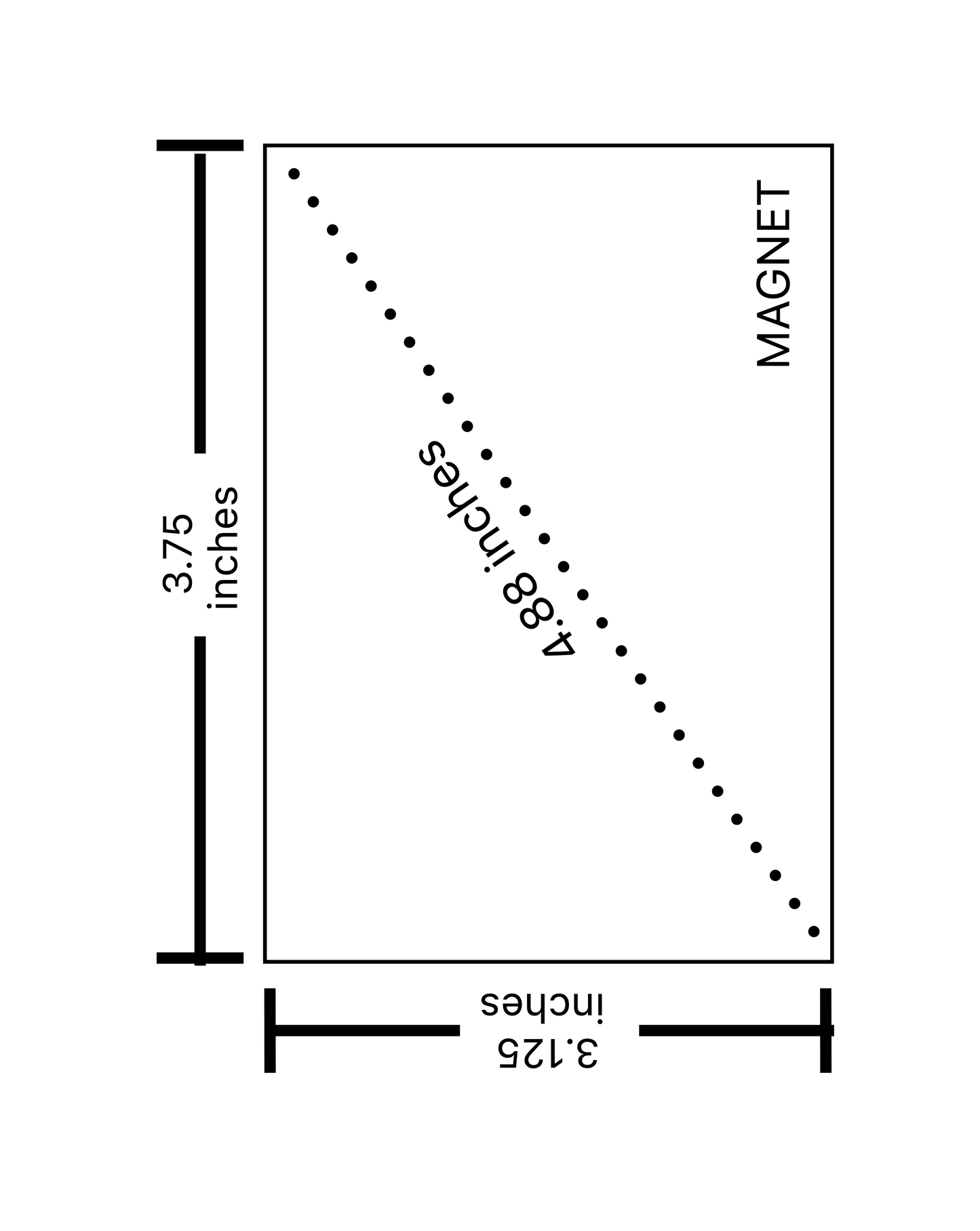 Premium Vinyl Announcement Templates 4.8"