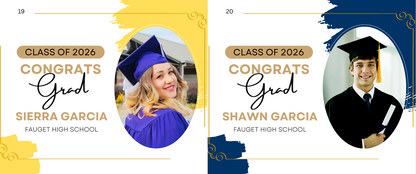 Graduation Announcement Magnet (Large)