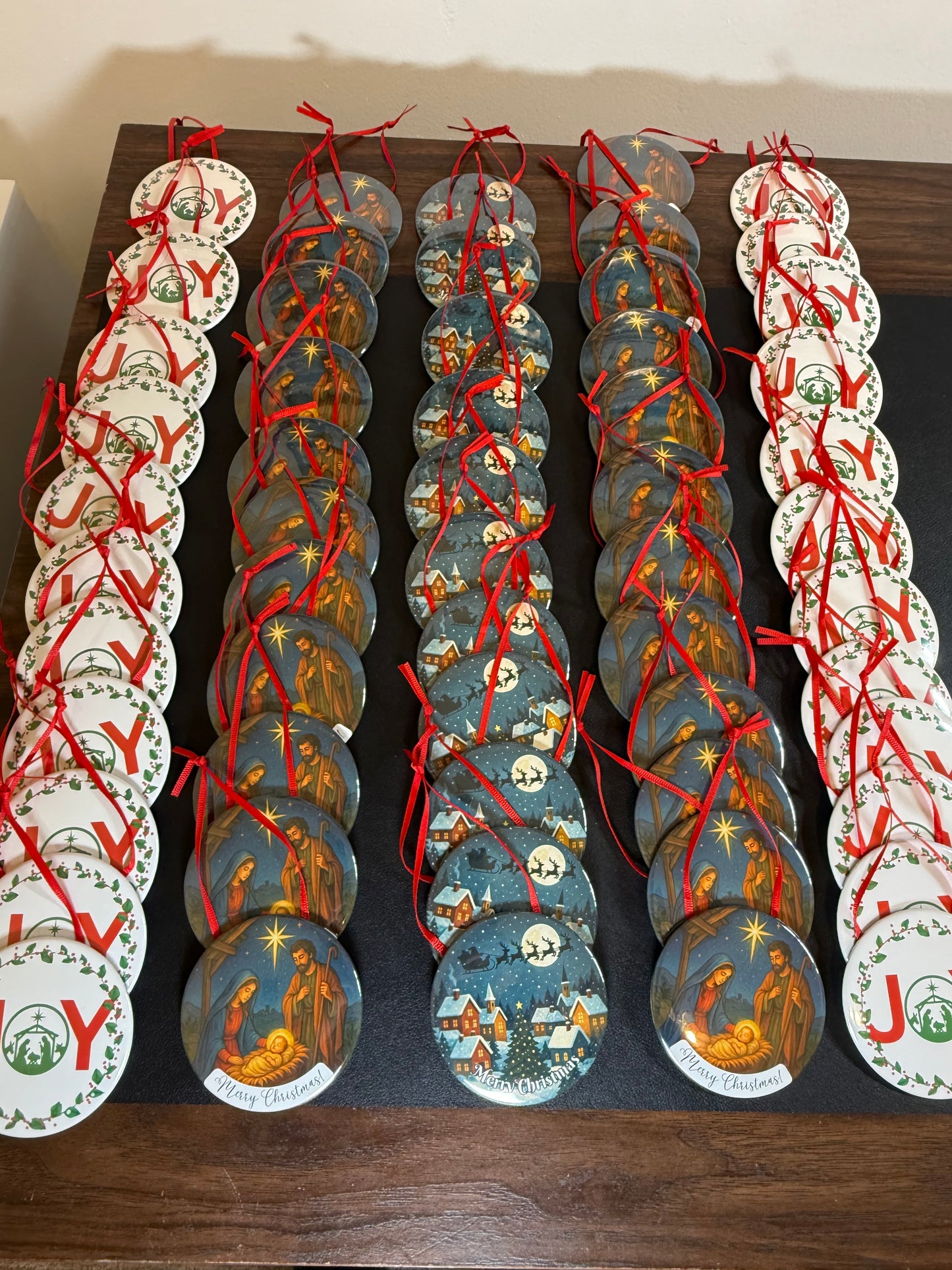 Round Christmas Ornament