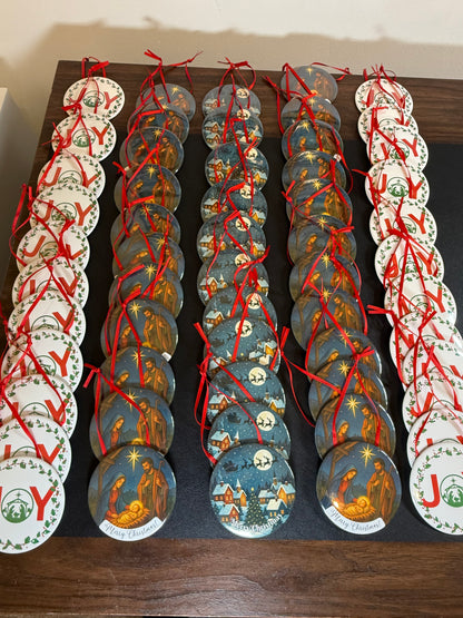 Round Christmas Ornament