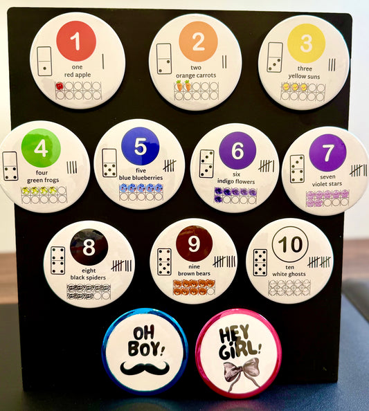 Round Pinback Button Badge