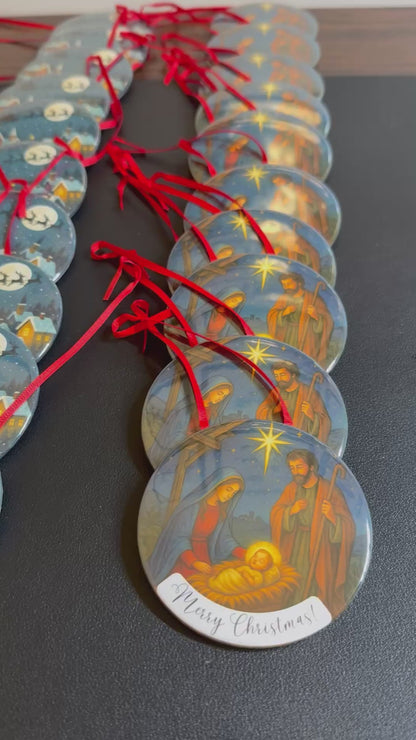 Round Christmas Ornament